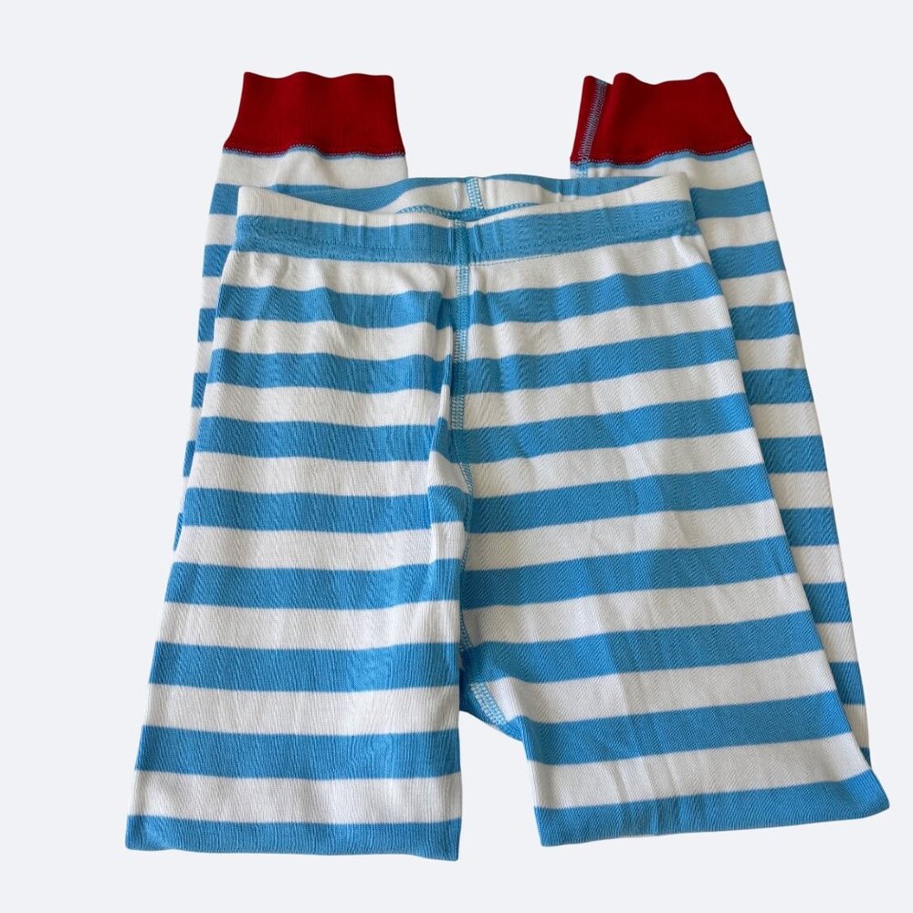 Hanna Andersson Wheres Waldo? Organic Cotton Striped Pajama Pants US‎ 6 7 120